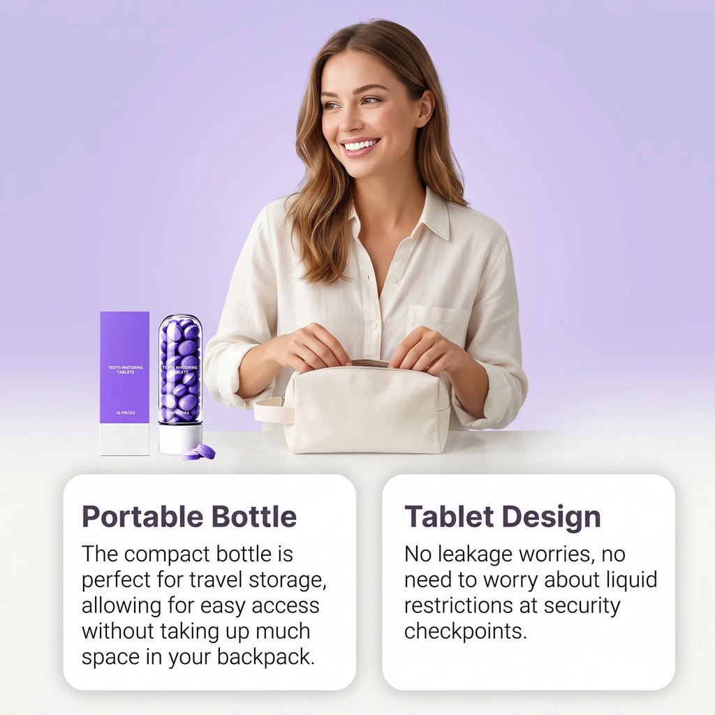 Purple Toothpaste Tablets