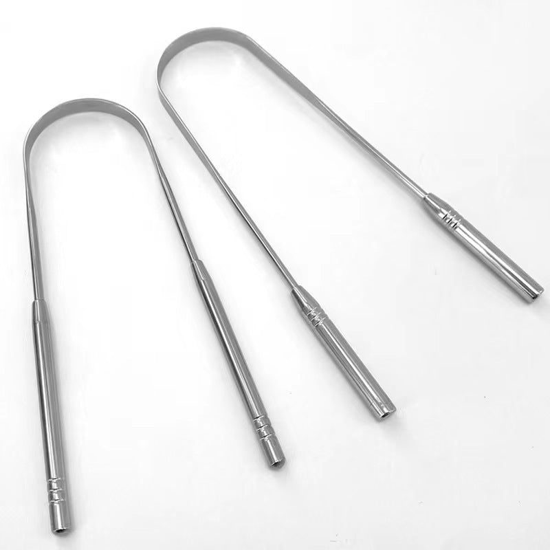 Stainless Steel Tongue Scraper – 6 Styles