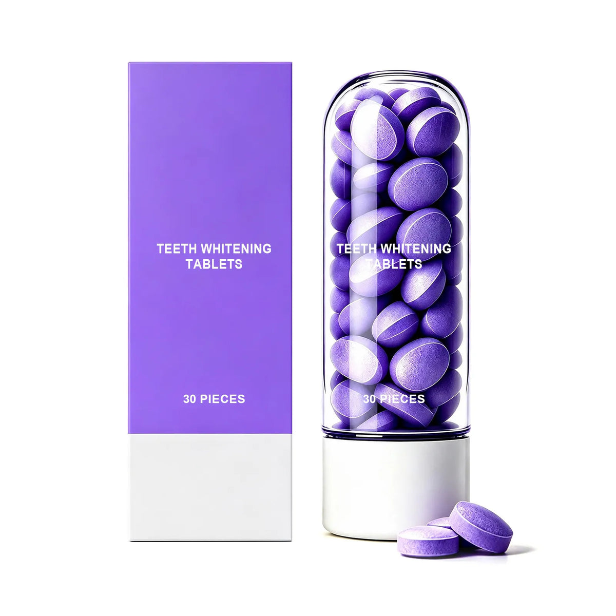 Purple Toothpaste Tablets
