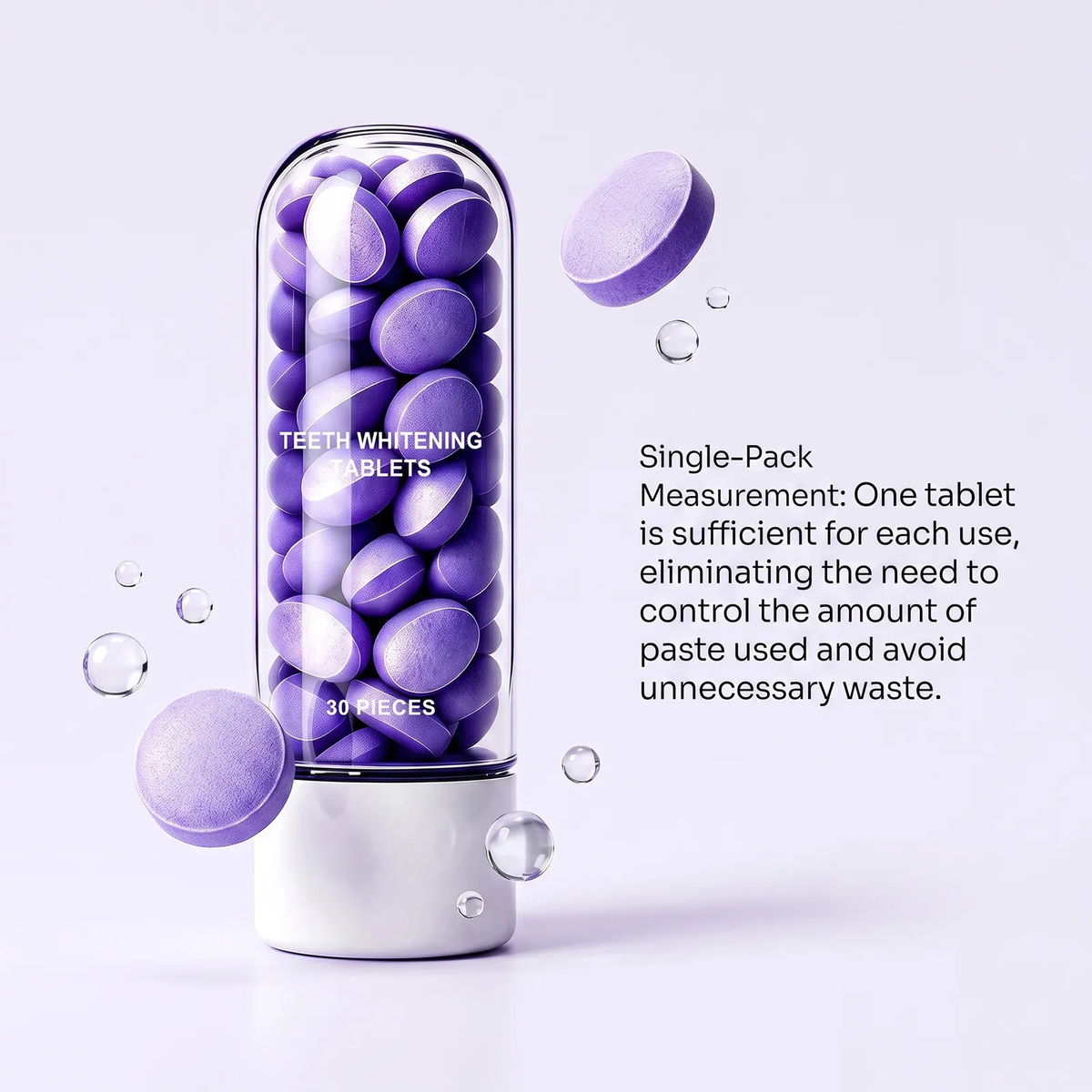 Purple Toothpaste Tablets